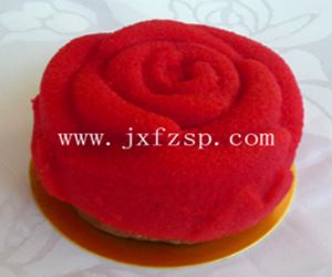 仿真蛋糕食品模型：玫瑰蛋糕模型