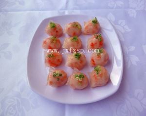 小吃食品模型：水晶虾饺模型