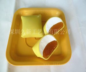 芒果班戟甜品模型