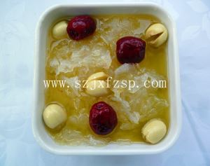 新加坡甜品模型：红枣莲子炖银耳模型