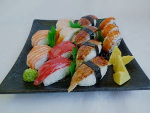 日式寿司食品模型 大寿司拼盘食品模型