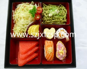 日本料理模型：日式三文鱼寿司便当模型