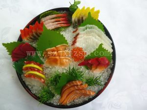 日式料理食品模型 刺身拼盘食品模型
