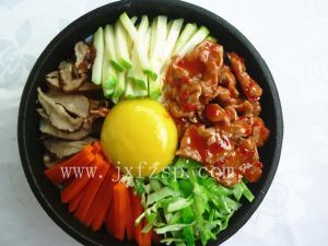 样品菜 韩式炒肉石锅拌饭