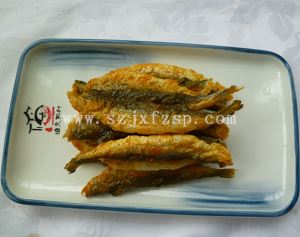 香酥小鱼菜品模型