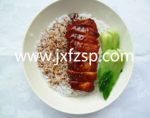 中餐食品模型：叉烧饭麦芽糖浆