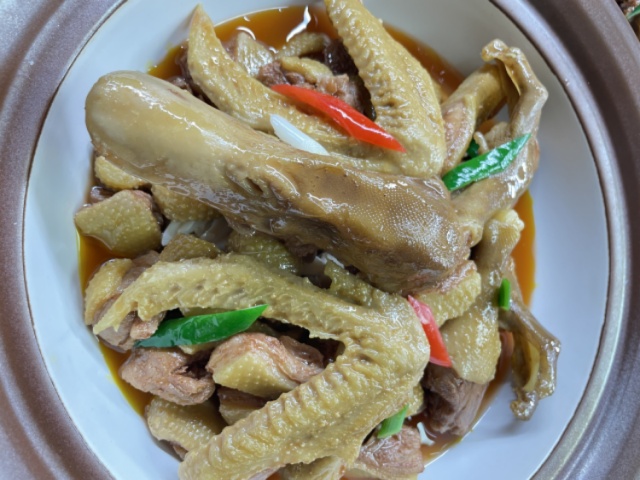 仿真菜 啤酒鸭模型
