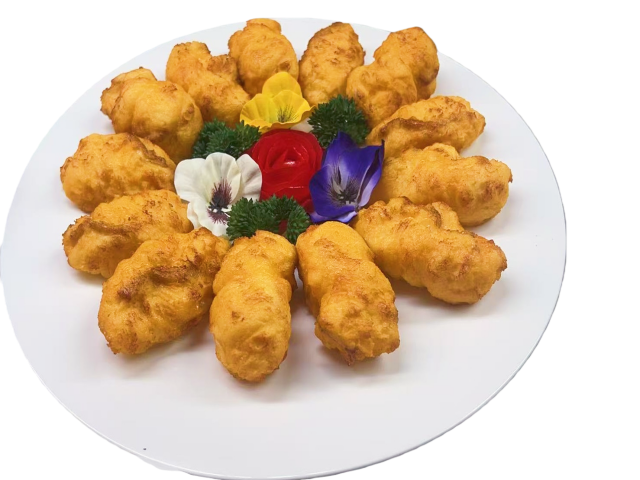 <b>鲜炸生蚝假菜模型</b>