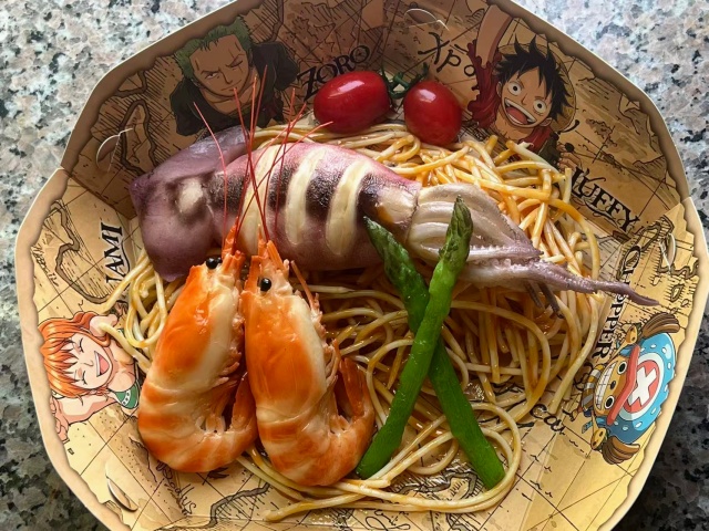 <b>海鲜意面假菜模型</b>