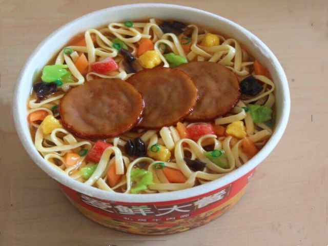 <b>仿真方便面食物模型</b>